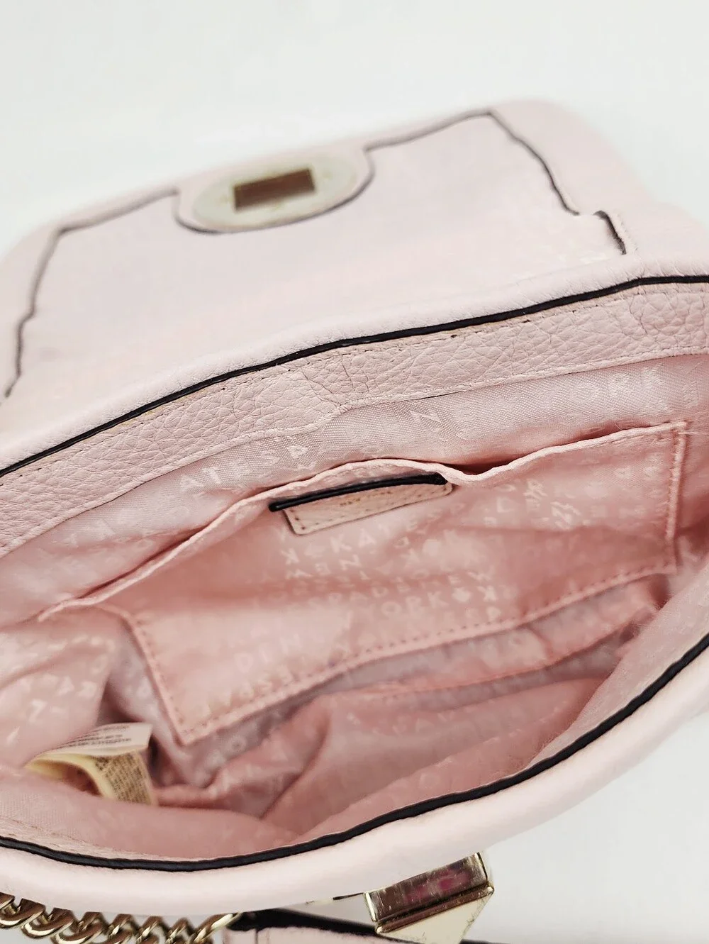 Kate Spade Naomi Quilted Leather Crossbody Bag in Blush Pink